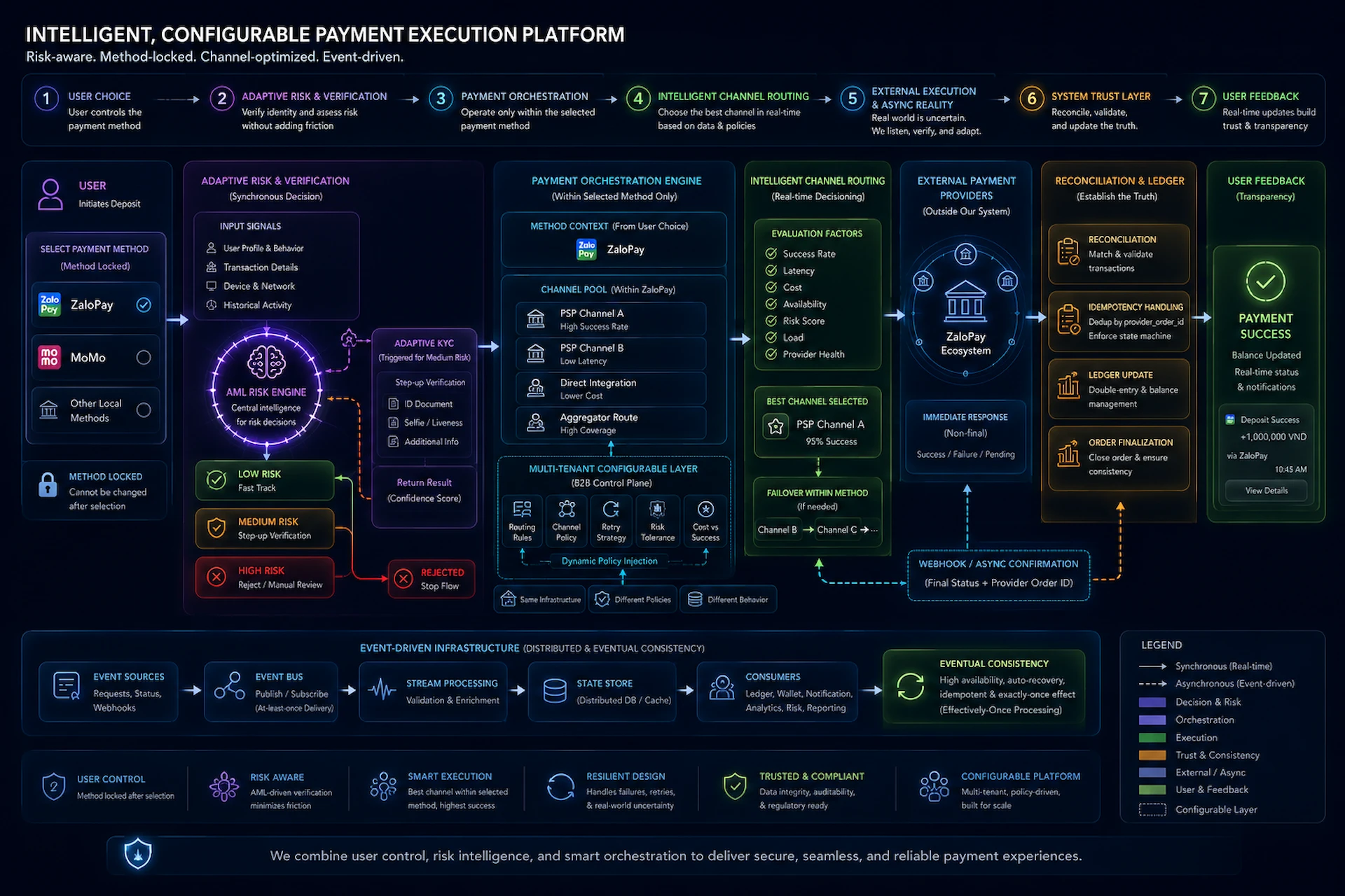 Adaptive KYC & Payment Orchestration Infrastructure - Task